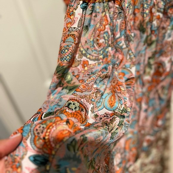 Gold & Silver bohemian dress from boutique in Provence France - Picture 7 of 9